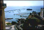(7) Lacerda Lift, Mercado Modelo and Sea Fort seen from Municipal Square