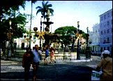 (8) Terreiro de Jesus decked out for Christmas