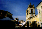 (9) NS do Rosario dos Pretos Church and Carmo, seen from Pelourinho Square