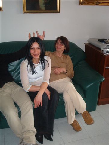 Sabry Maurizio and mum