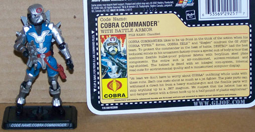 25th Cobra Commander (1987) loose