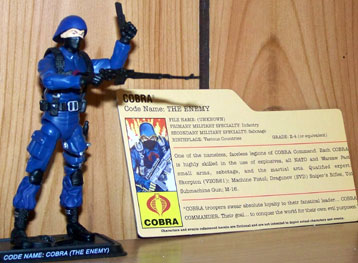 25th Cobra Soldier loose