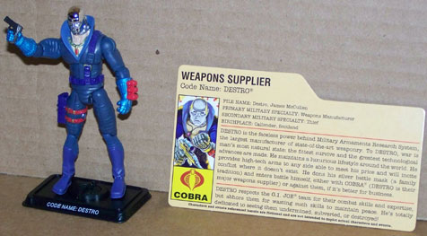 25th comic Destro loose