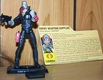 25th Destro 1983 loose