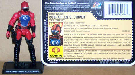 25th H.I.S.S. Driver loose