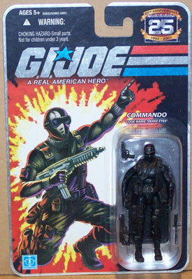 25th Snake Eyes 1982 MOC