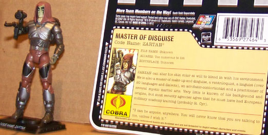 25th Zartan loose