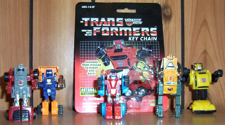 Reissue G1 1984 Minibots - TFC/Keychain