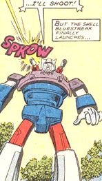 Bluestreak - Comic