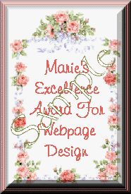 Marie's Award