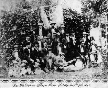 Washington S&auml;ngerbund 1862