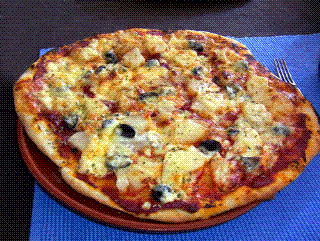 Finished Pizza