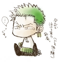 Awwww...kawaii chibi Zorro!
