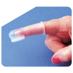 Fingertip Silicone Toothbrush - great for cleaning baby's teeth & gums