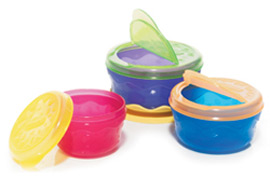 3 Snack n Serve Cups