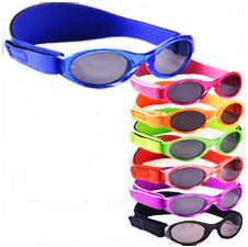 Baby Banz Sunglasses.  UV Protection Eye Wear.  Assorted colours.