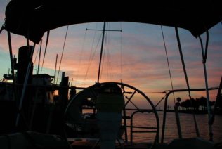 Link to 26K image of stern view of sunset