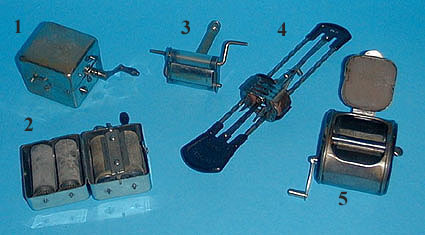 Roller stroppers.