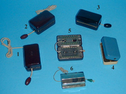 Stroppers with stones and pull cords.