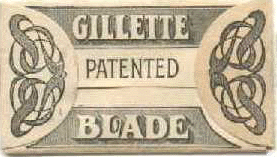 First Gillette Blade