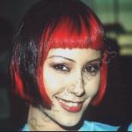 Bright red