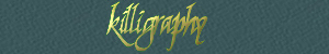 Killigraphy