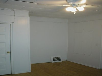 Large bedroom with tons of closet space