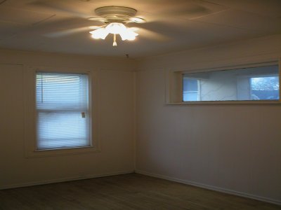 Large bedroom with tons of closet space