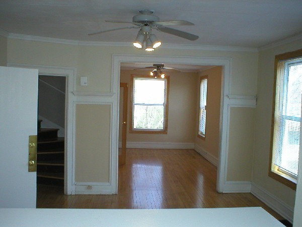 Living Room opens to Office