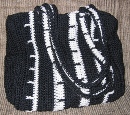 Black and White Handbag