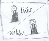 likes/dislikes