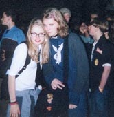 Sophie, me & Luv in background