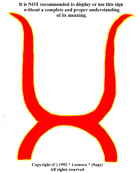 As Above - So Below or The Horns of Fate  (C) 1992 * Leonora *