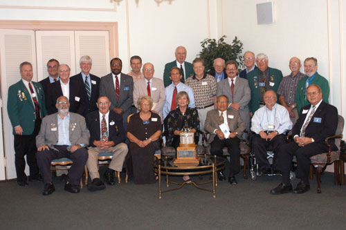 Twenty-three past presidents of the Saginaw Downtown Lions Club