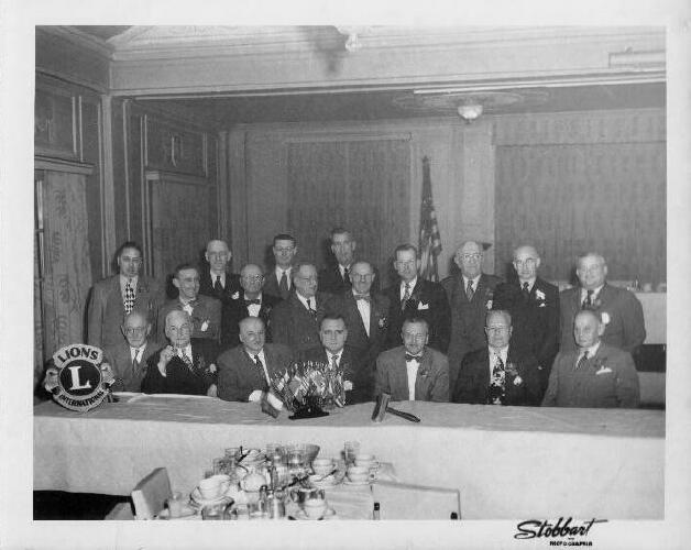 Nineteen Lion Past Presidents from 1952.