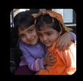 Snaps of my cute cousins - Aysha and Neha
