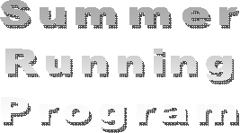 Summer Running Program