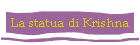 La statua di Krishna