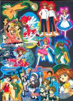 Card Captor Sakura Vending Sticker Set