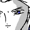 messing around with PSP, Seymour looks a little bit kawaii here :D
