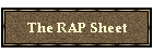 The RAP Sheet