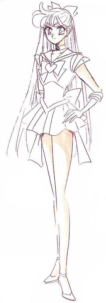 picture of Sailor Venus from the 6th Artbook