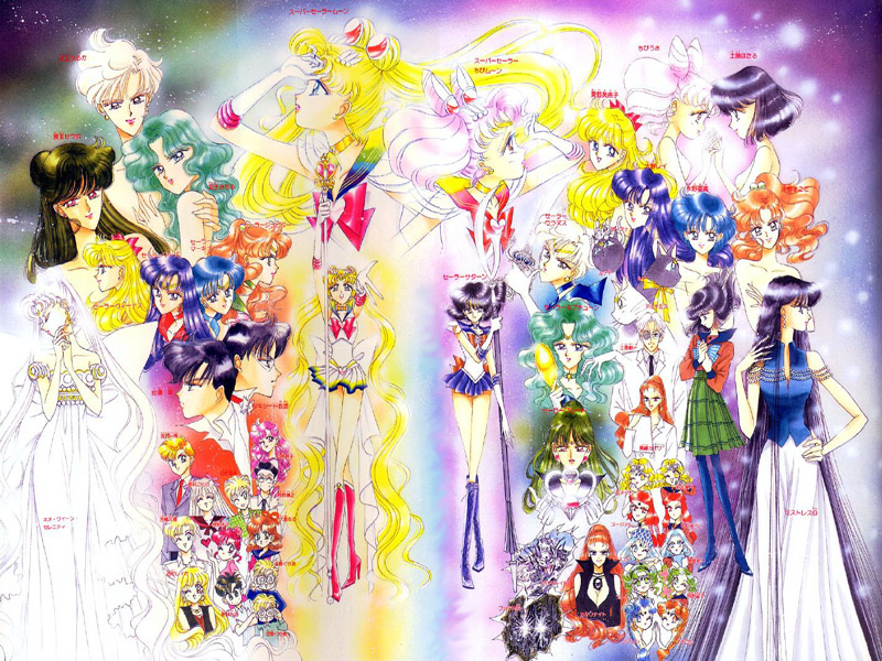 everyone from Sailor Moon S