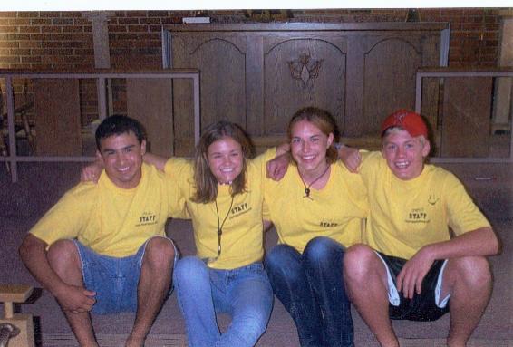 paul (i think that's his name), kelsey, lora, and james (i didn't go to this)