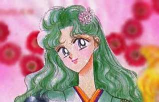 michiru in a kimono
