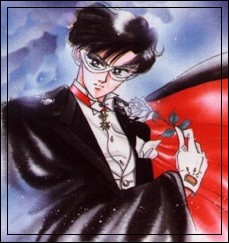 tell me tuxedo mask, why isn't the rose red?