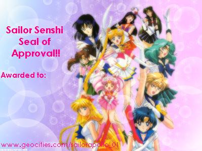 Sailor Senshi Seal of Approval