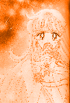 Beautiful, sad, lonely princess.