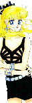 Minako in black again.