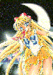 Venus holding her V mask
